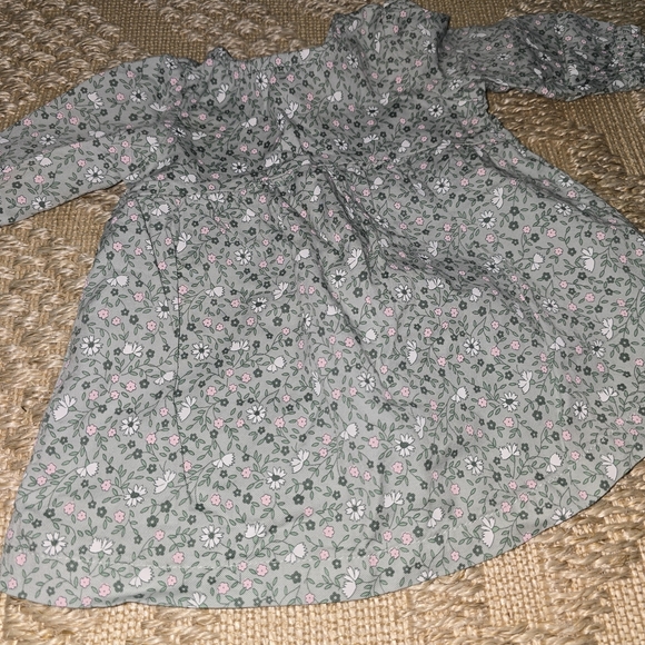 Carter's Blue Floral Kids Blouse - Picture 2 of 5